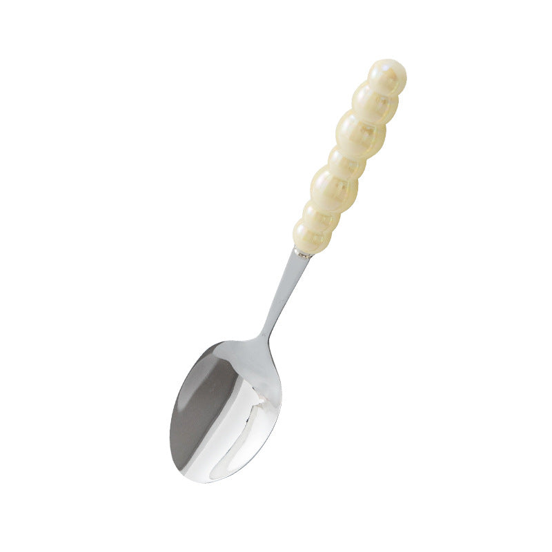 Wholesale Ceramic Pearl Handle Stainless Steel Knives, Forks, and Spoons